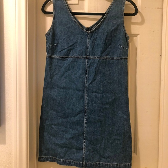 VINTAGE GAP JEAN DRESS SZ 4 - Picture 1 of 3